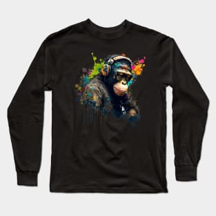 DJ Chimpanzee Long Sleeve T-Shirt